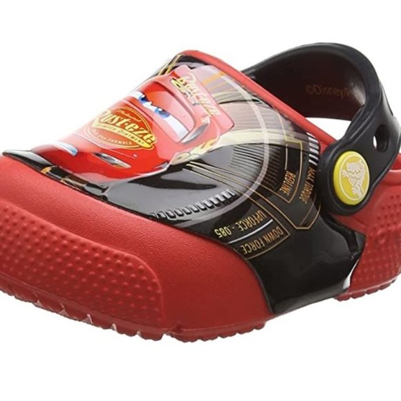 Crocs Lightning McQueen Light Up Toddler  C 5 - Picture 1 of 7